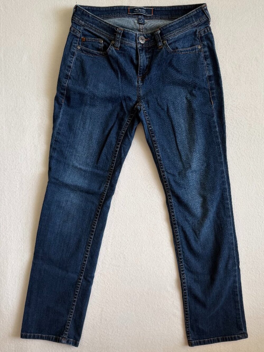 Tommy Bahamas Jeans Women's Size 2 Blue Denim Stretch Blue Island Straight Leg